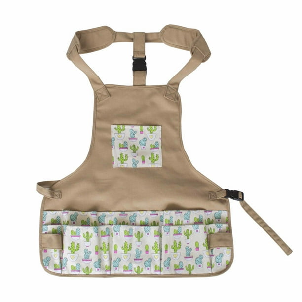 Details about / Apron Comfortable Adjustable Strap Outdoor Working Apron With Pockets For Tool